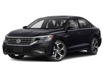 2022 Volkswagen Passat 2.0T R-Line in White — front three-quarter view