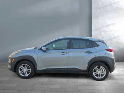 2021 Hyundai Kona — rear three-quarter view