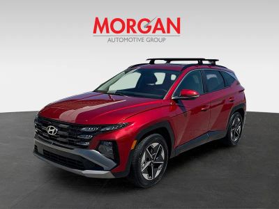2026 Hyundai Tucson — rear three-quarter view