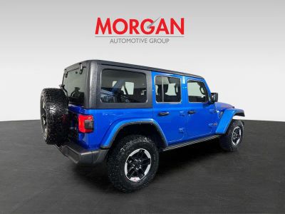 2021 Jeep Wrangler — rear three-quarter view