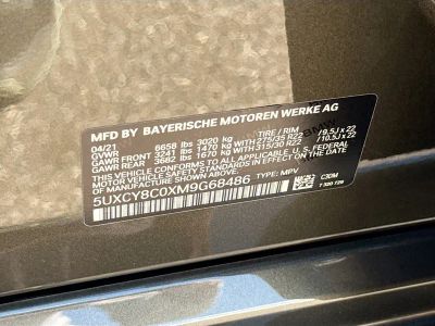2021 BMW X6 — photo 45 view