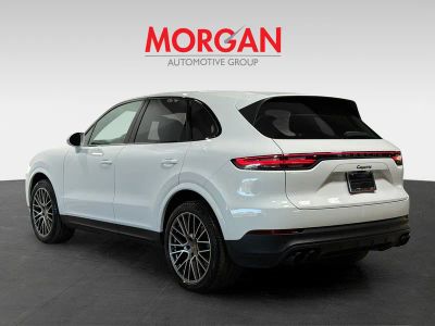 2023 Porsche Cayenne — rear three-quarter view