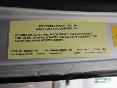 2026 Winnebago Travato — photo 48 view