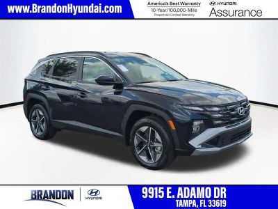 2026 Hyundai TUCSON HYBRID SEL — front three-quarter view