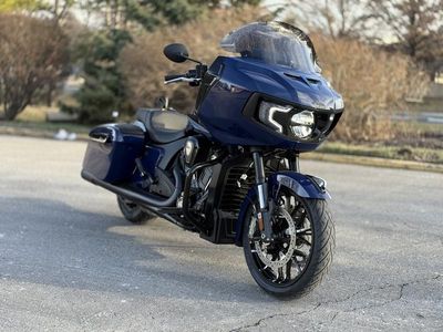 2025 Indian Motorcycle Challenger Dark Horse w/PowerBand Audio Springfield Blue - Photo 1