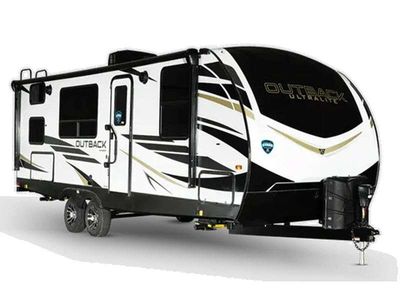 2022 Keystone RV Outback — front three-quarter view
