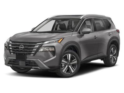 2026 Nissan Rogue SL in Deep Ocean Blue Pearl — front three-quarter view