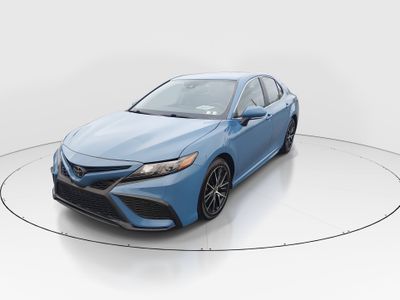 2024 Toyota Camry — rear three-quarter view