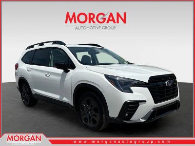 2026 Subaru Ascent Onyx Edition Touring in Crystal White Pearl — front three-quarter view