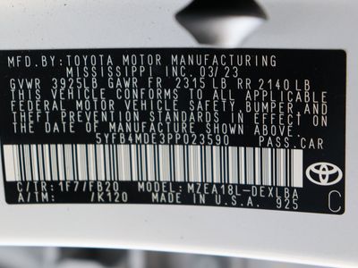 2023 Toyota Corolla FWD - Photo 39