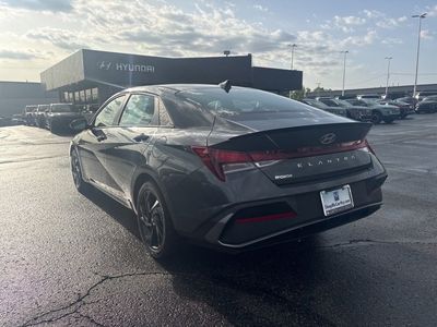 2026 Hyundai Elantra — engine compartment view