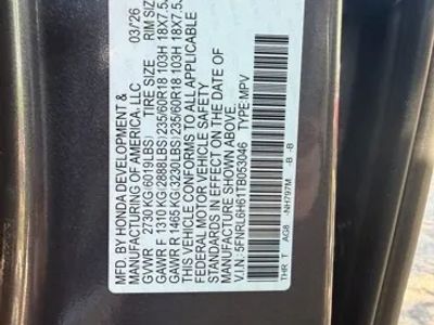 2026 Honda Odyssey — photo 27 view