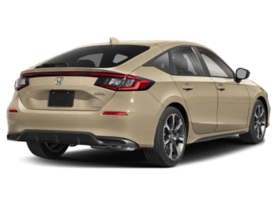 2026 Honda Civic Hatchback Hybrid — side profile view