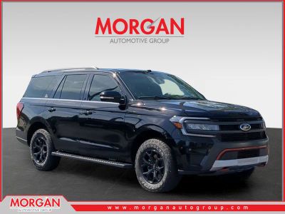 2024 Ford Expedition Timberline in Black — front three-quarter view