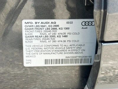 2022 Audi Q5 — photo 42 view