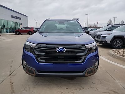 2026 Subaru Forester — rear three-quarter view
