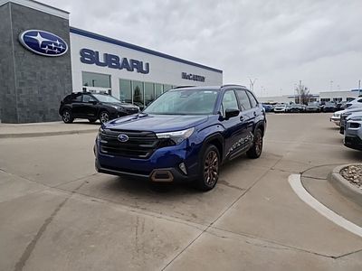 2026 Subaru Forester TFF — front three-quarter view
