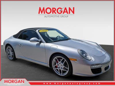 2010 Porsche 911 Carrera S in Arctic Silver Metallic — front three-quarter view