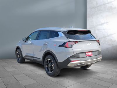 2026 Kia Sportage Hybrid — rear three-quarter view