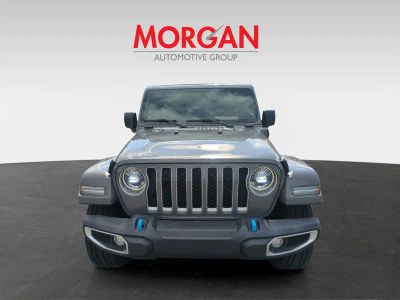 2023 Jeep Wrangler — rear three-quarter view