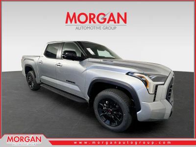 2026 Toyota Tundra 4WD Limited Hybrid in Celestial Silver Metallic — front three-quarter view