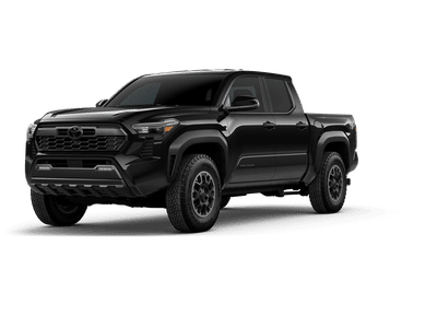 2026 Toyota Tacoma TRD Off-Road in Black — front three-quarter view