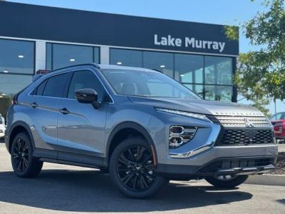 2025 Mitsubishi Eclipse Cross Black Edition in Mercury Gray Metallic — front three-quarter view