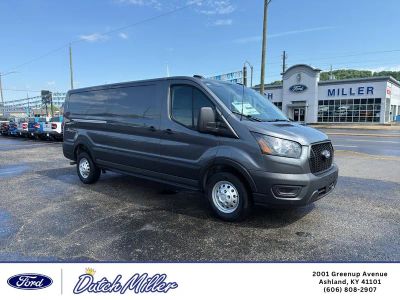 2026 Ford Transit Van Base in Gray — front three-quarter view