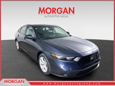 2026 Honda Accord Sedan LX in Meteorite Gray Metallic — front three-quarter view