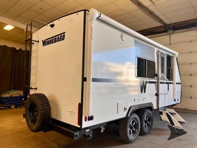 2026 Winnebago Micro Minnie — rear three-quarter view