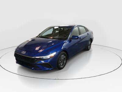 2024 Hyundai Elantra — rear three-quarter view