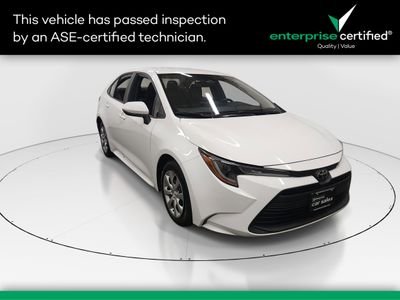 2024 Toyota Corolla LE CVT — front three-quarter view