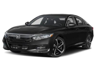 2020 Honda Accord Sedan Sport in Blue — front three-quarter view