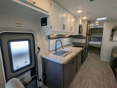 2025 Thor Motor Coach Four Winds — rear three-quarter view