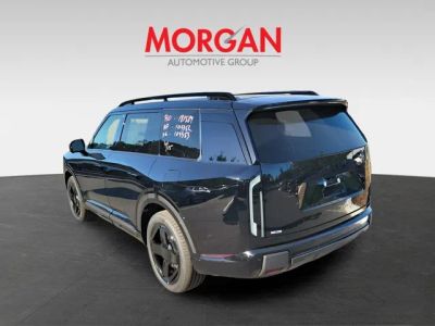 2027 Kia Telluride Hybrid — rear three-quarter view
