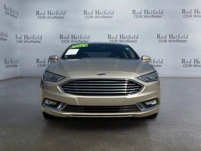 2017 Ford Fusion — interior view