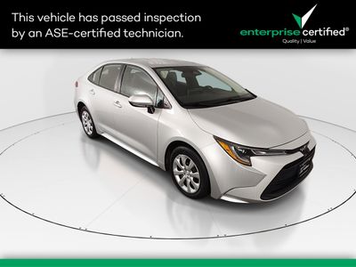 2024 Toyota Corolla LE CVT — front three-quarter view