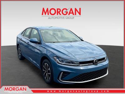 2026 Volkswagen Jetta S in Blue — front three-quarter view