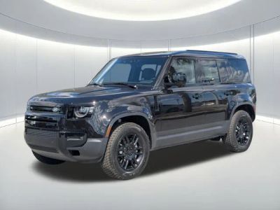 2026 Land Rover Defender 110 S in Black — front three-quarter view