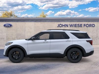 2026 Ford Explorer — rear three-quarter view