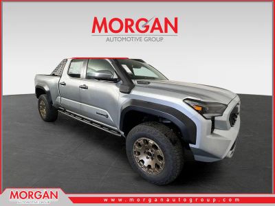 2026 Toyota Tacoma 4WD Trailhunter Hybrid in Celestial Silver Metallic — front three-quarter view