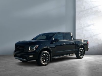 2023 Nissan Titan — front three-quarter view