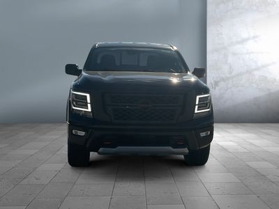 2023 Nissan Titan — rear three-quarter view