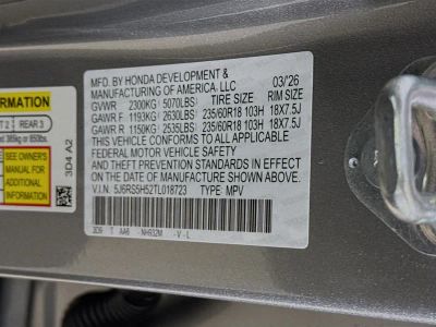 2026 Honda CR-V Hybrid — photo 34 view