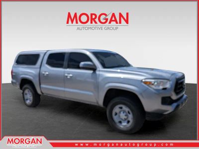 2020 Toyota Tacoma 2WD SR in Silver Sky Metallic — front three-quarter view