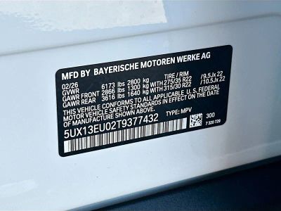 2026 BMW X5 — photo 27 view