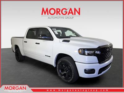 2026 Ram 1500 Big Horn/Lone Star in White — front three-quarter view