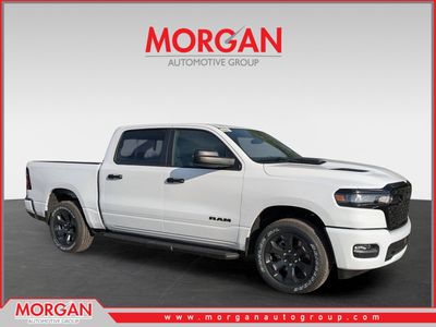 2026 Ram 1500 Express in White — front three-quarter view