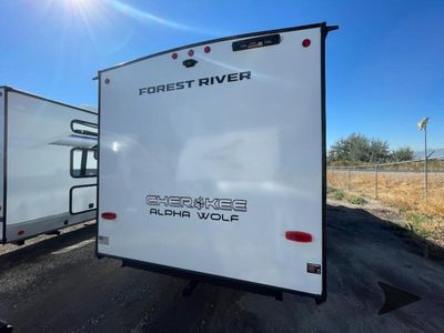2025 Forest River RV ALPHA WOLF — engine compartment view