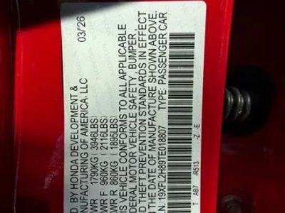 2026 Honda Civic — photo 25 view